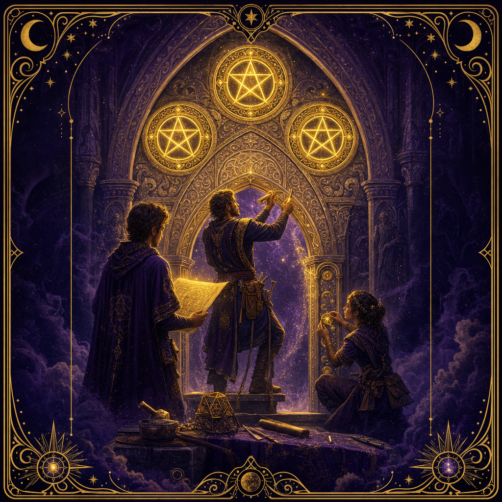 Three of Pentacles