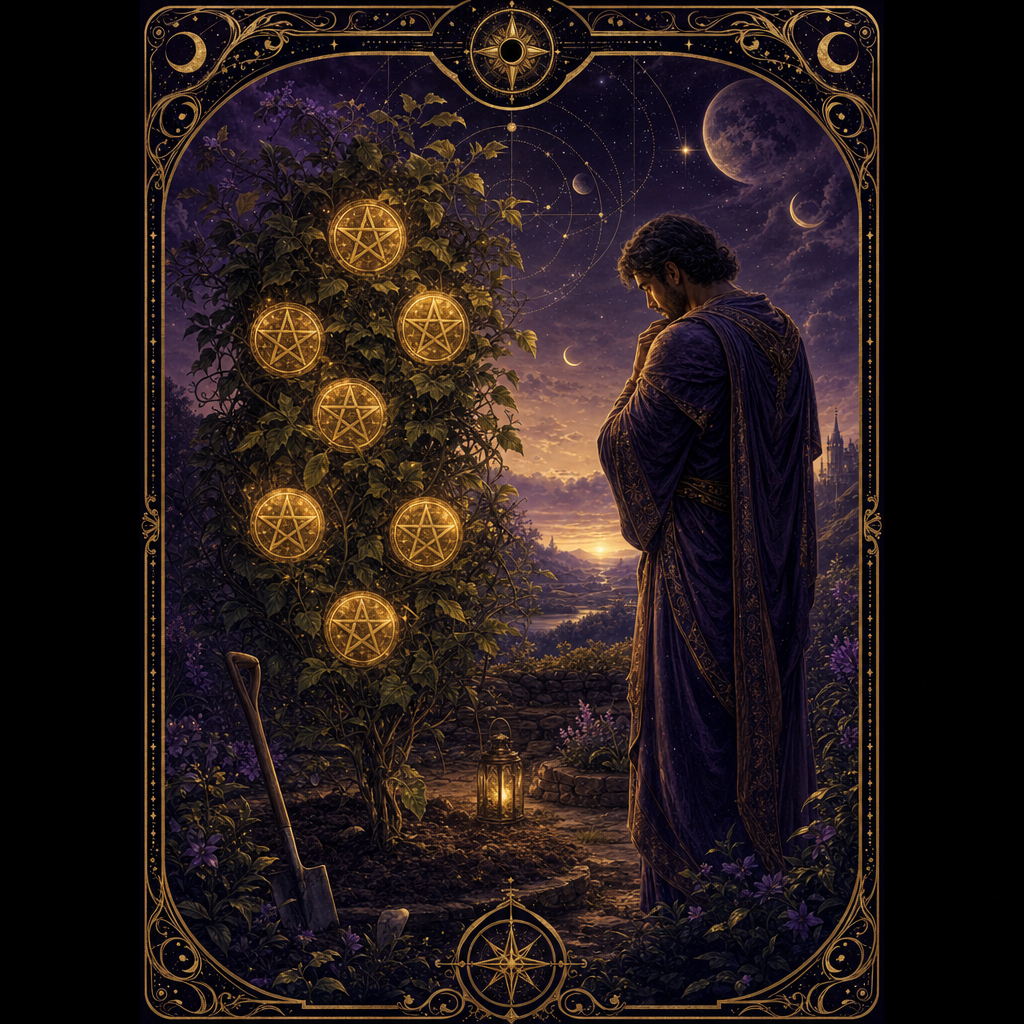 Seven of Pentacles