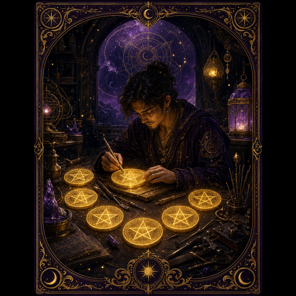 Eight of Pentacles