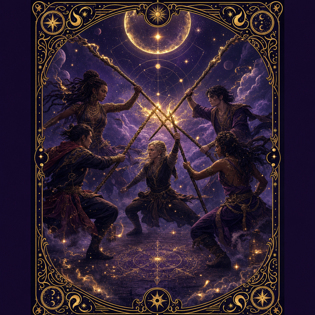 Five of Wands