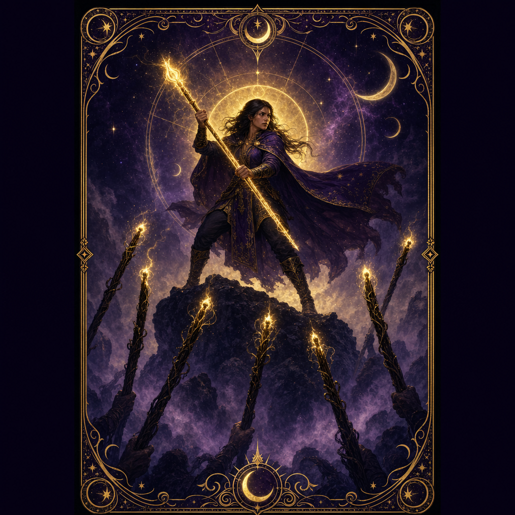 Seven of Wands
